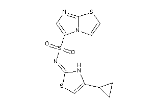 N-(4-cyclopropyl-4-thiazolin-2-ylidene)imidazo[2,1-b]thiazole-5-sulfonamide