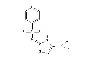 N-(4-cyclopropyl-4-thiazolin-2-ylidene)pyridine-4-sulfonamide