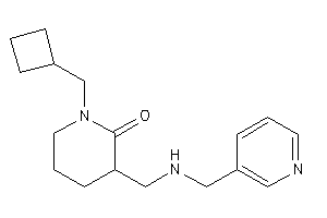 1-(cyclobutylmethyl)-3-[(3-pyridylmethylamino)methyl]-2-piperidone