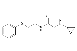 2-(cyclopropylamino)-N-(2-phenoxyethyl)acetamide
