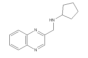 Cyclopentyl(quinoxalin-2-ylmethyl)amine