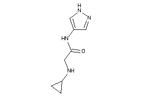 2-(cyclopropylamino)-N-(1H-pyrazol-4-yl)acetamide