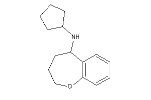 Cyclopentyl(2,3,4,5-tetrahydro-1-benzoxepin-5-yl)amine