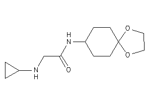 2-(cyclopropylamino)-N-(1,4-dioxaspiro[4.5]decan-8-yl)acetamide