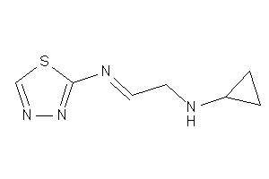 Cyclopropyl-[2-(1,3,4-thiadiazol-2-ylimino)ethyl]amine