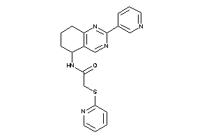 N-[2-(3-pyridyl)-5,6,7,8-tetrahydroquinazolin-5-yl]-2-(2-pyridylthio)acetamide