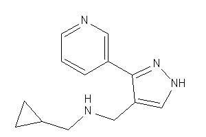 Cyclopropylmethyl-[[3-(3-pyridyl)-1H-pyrazol-4-yl]methyl]amine