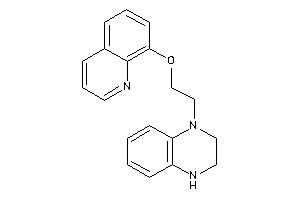 4-[2-(8-quinolyloxy)ethyl]-2,3-dihydro-1H-quinoxaline