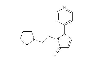 5-(4-pyridyl)-1-(2-pyrrolidinoethyl)-3-pyrrolin-2-one