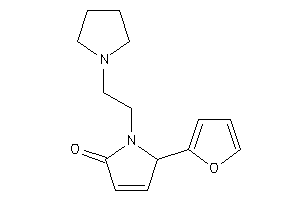 Image of 5-(2-furyl)-1-(2-pyrrolidinoethyl)-3-pyrrolin-2-one