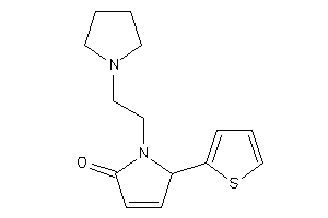 1-(2-pyrrolidinoethyl)-5-(2-thienyl)-3-pyrrolin-2-one