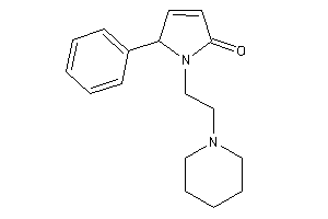 5-phenyl-1-(2-piperidinoethyl)-3-pyrrolin-2-one