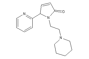 1-(2-piperidinoethyl)-5-(2-pyridyl)-3-pyrrolin-2-one