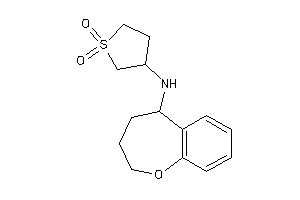 (1,1-diketothiolan-3-yl)-(2,3,4,5-tetrahydro-1-benzoxepin-5-yl)amine