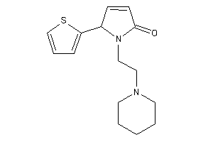 1-(2-piperidinoethyl)-5-(2-thienyl)-3-pyrrolin-2-one