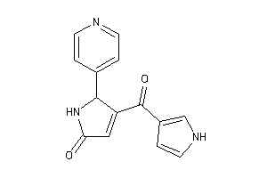 5-(4-pyridyl)-4-(1H-pyrrole-3-carbonyl)-3-pyrrolin-2-one