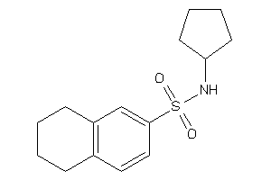 N-cyclopentyltetralin-6-sulfonamide