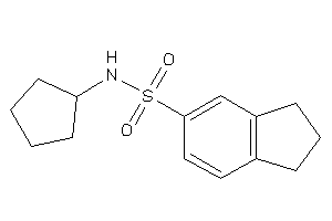 Image of N-cyclopentylindane-5-sulfonamide