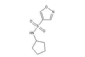 N-cyclopentylisoxazole-4-sulfonamide