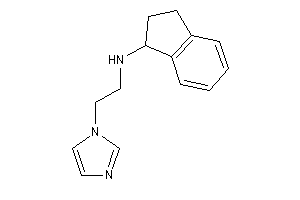 2-imidazol-1-ylethyl(indan-1-yl)amine