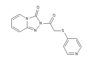 Image of 2-[2-(4-pyridylthio)acetyl]-[1,2,4]triazolo[4,3-a]pyridin-3-one