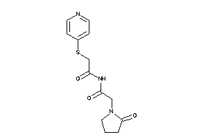 N-[2-(2-ketopyrrolidino)acetyl]-2-(4-pyridylthio)acetamide