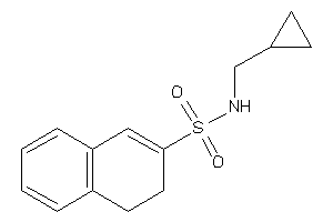 N-(cyclopropylmethyl)-3,4-dihydronaphthalene-2-sulfonamide