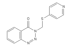 3-[(4-pyridylthio)methyl]-1,2,3-benzotriazin-4-one