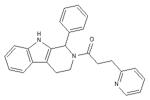 1-(1-phenyl-1,3,4,9-tetrahydro-$b-carbolin-2-yl)-3-(2-pyridyl)propan-1-one