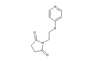 1-[2-(4-pyridylthio)ethyl]pyrrolidine-2,5-quinone