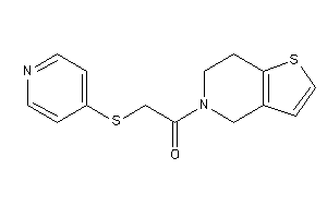 1-(6,7-dihydro-4H-thieno[3,2-c]pyridin-5-yl)-2-(4-pyridylthio)ethanone