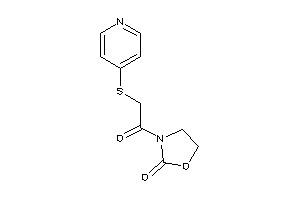 3-[2-(4-pyridylthio)acetyl]oxazolidin-2-one