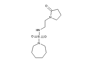 N-[2-(2-ketopyrrolidino)ethyl]azepane-1-sulfonamide