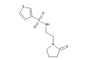 N-[2-(2-ketopyrrolidino)ethyl]thiophene-3-sulfonamide