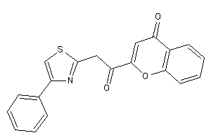 2-[2-(4-phenylthiazol-2-yl)acetyl]chromone