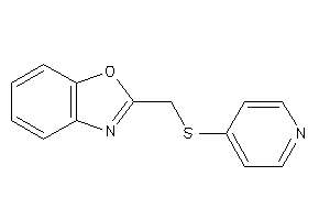 2-[(4-pyridylthio)methyl]-1,3-benzoxazole