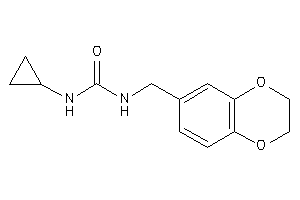 1-cyclopropyl-3-(2,3-dihydro-1,4-benzodioxin-6-ylmethyl)urea