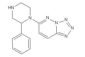 6-(2-phenylpiperazino)tetrazolo[5,1-f]pyridazine