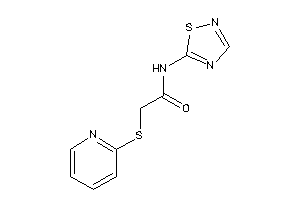 Image of 2-(2-pyridylthio)-N-(1,2,4-thiadiazol-5-yl)acetamide