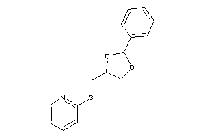 2-[(2-phenyl-1,3-dioxolan-4-yl)methylthio]pyridine