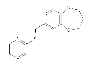 2-(3,4-dihydro-2H-1,5-benzodioxepin-7-ylmethylthio)pyridine