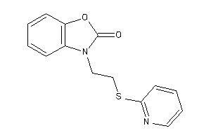 3-[2-(2-pyridylthio)ethyl]-1,3-benzoxazol-2-one