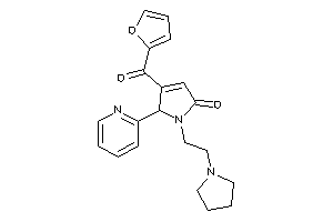 4-(2-furoyl)-5-(2-pyridyl)-1-(2-pyrrolidinoethyl)-3-pyrrolin-2-one