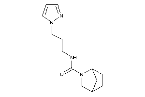 N-(3-pyrazol-1-ylpropyl)-5-azabicyclo[2.2.1]heptane-5-carboxamide