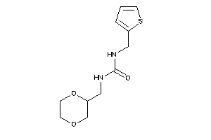 1-(1,4-dioxan-2-ylmethyl)-3-(2-thenyl)urea