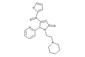 4-(2-furoyl)-1-(2-piperidinoethyl)-5-(2-pyridyl)-3-pyrrolin-2-one