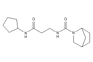 N-[3-(cyclopentylamino)-3-keto-propyl]-5-azabicyclo[2.2.1]heptane-5-carboxamide