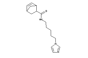 Image of N-(5-imidazol-1-ylpentyl)bicyclo[2.2.1]hept-2-ene-5-carboxamide