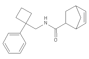 N-[(1-phenylcyclobutyl)methyl]bicyclo[2.2.1]hept-2-ene-5-carboxamide