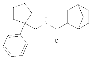 N-[(1-phenylcyclopentyl)methyl]bicyclo[2.2.1]hept-2-ene-5-carboxamide